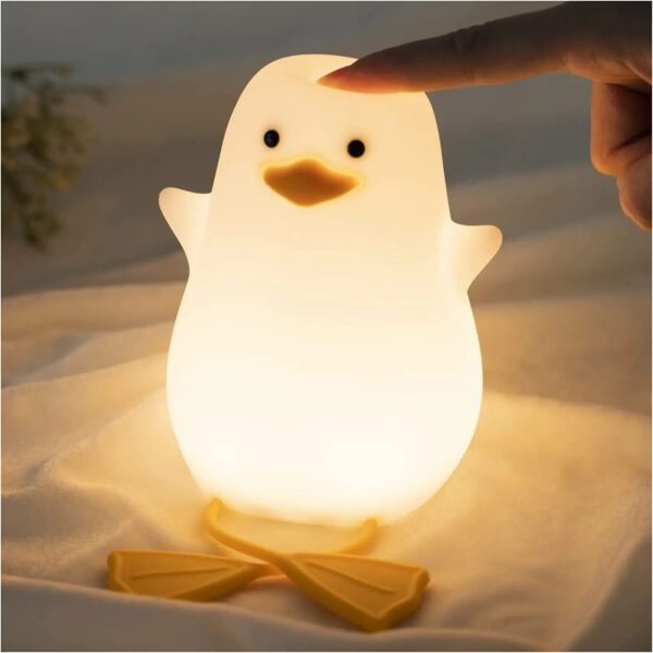 Cute Duck LED Squishy Night Light