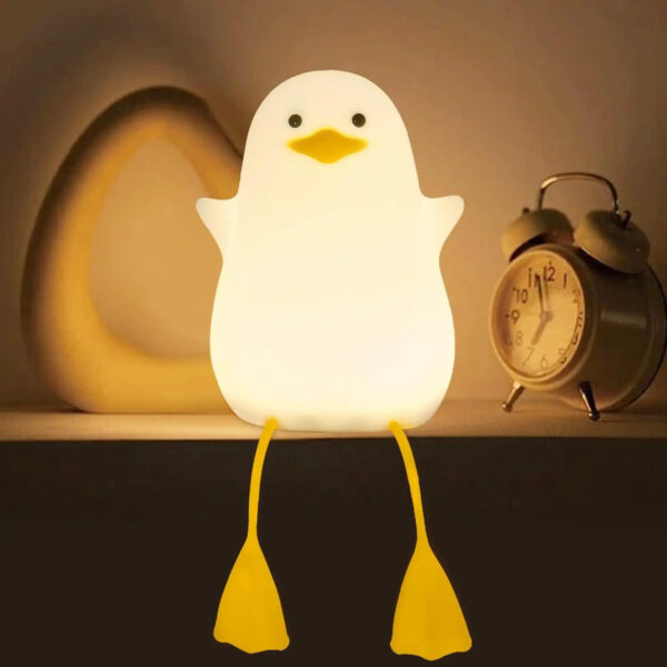 Cute Duck LED Squishy Night Light - Image 6