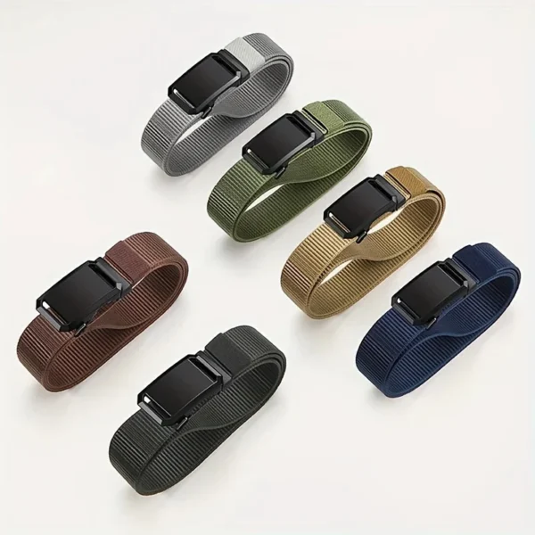 Tactical Automatic Canvas Buckle Belt