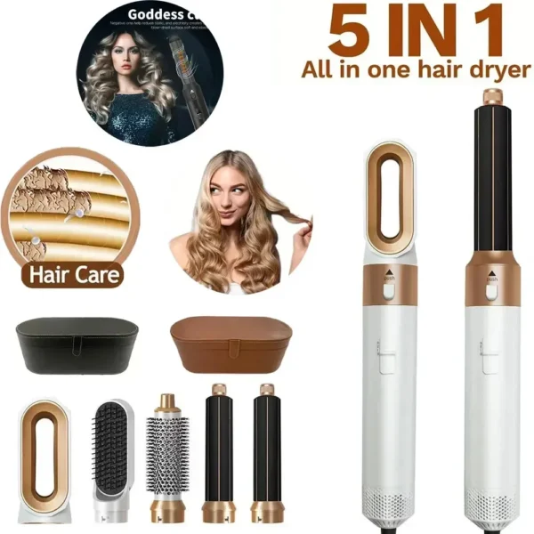 5 in 1 Professional Negative Ionic Hair Styler