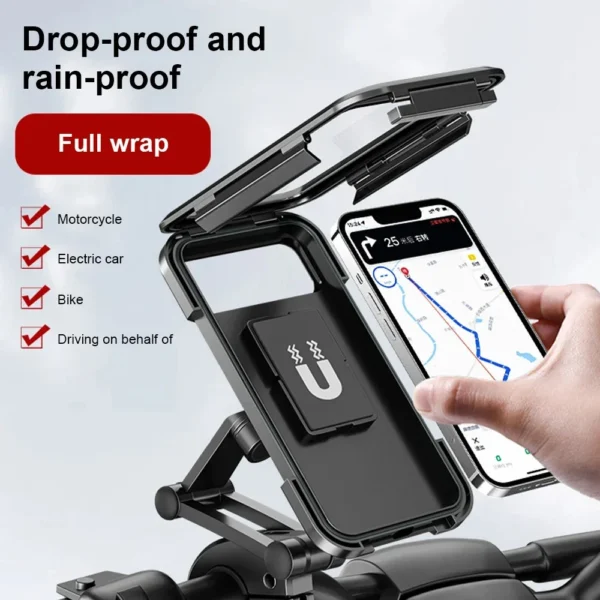 Waterproof Bicycle & Motorcycle Phone Holder