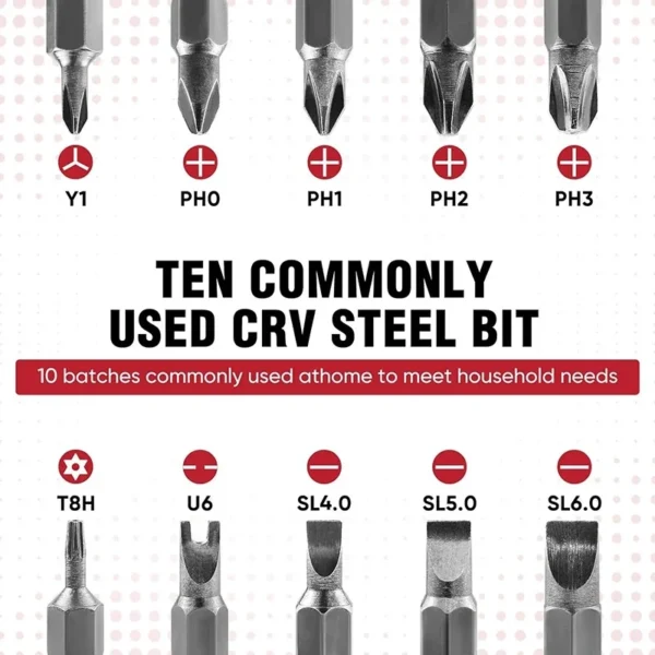 11-in-1 Ratchet Screwdriver Set - Image 6