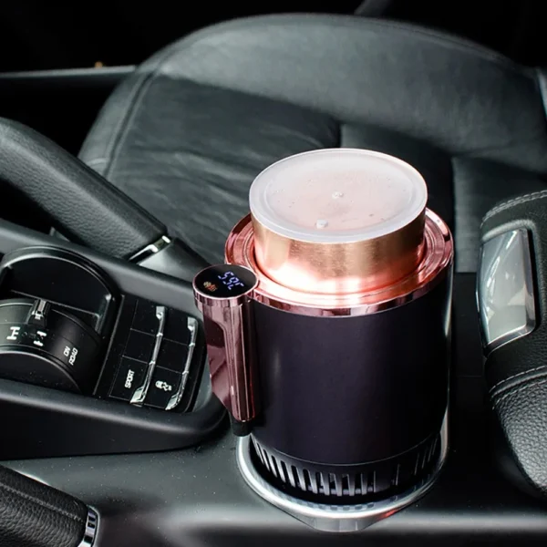 Smart Car 2-In-1 Hot And Cold Cup Drinks Holder - Image 2