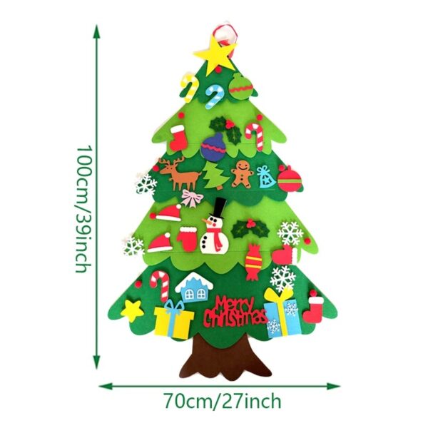 Interactive Felt Christmas Tree - Image 2