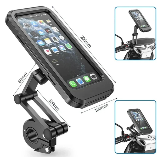 Waterproof Bicycle & Motorcycle Phone Holder - Image 3