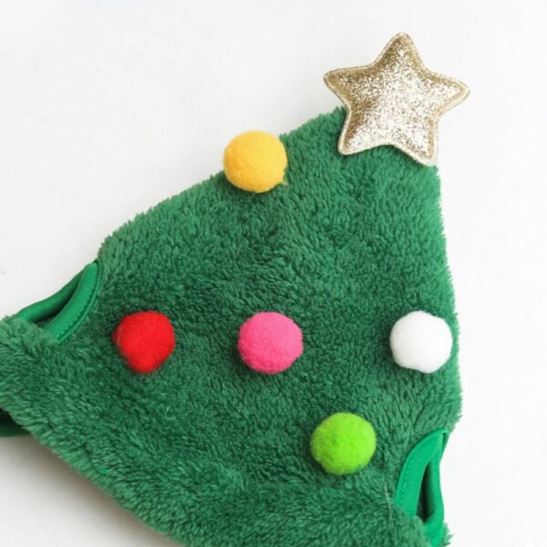 Adorable Christmas Tree Pom-Pom Hat - Image 4