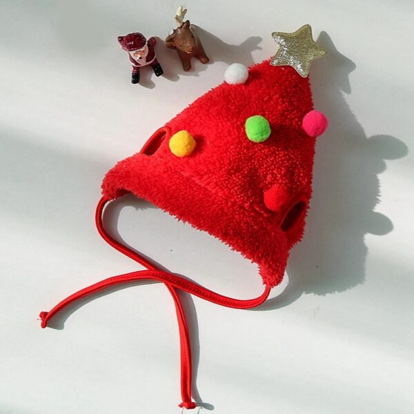 Adorable Christmas Tree Pom-Pom Hat - Image 6