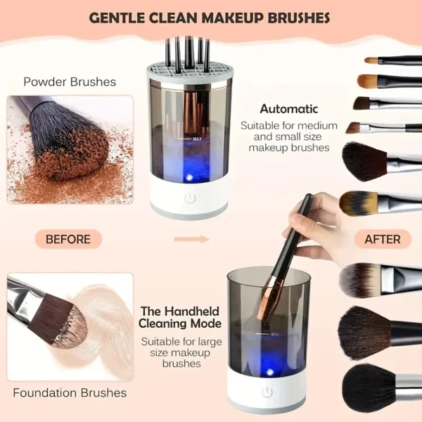 Automatic Electric Makeup Brush Sanitizer Cleaner - Image 3