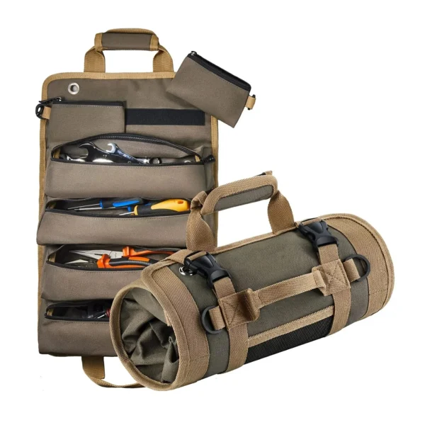 Heavy Duty Roll Up Bag Tool Organizer