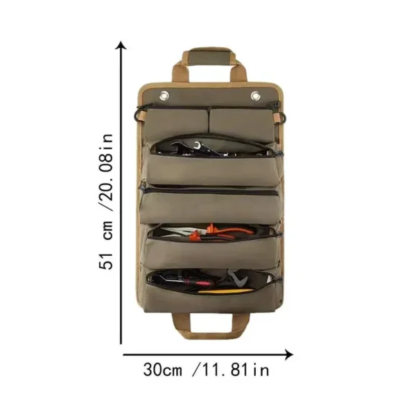 Heavy Duty Roll Up Bag Tool Organizer - Image 5