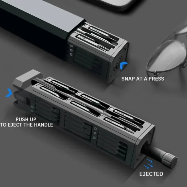 Rechargeable Precision 2 Gears Torque Power Screwdriver Set - Image 8