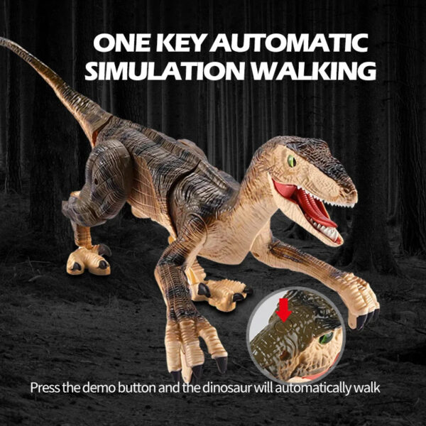 Remote Control Walking Robot Dinosaur Toy - Image 4