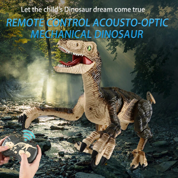 Remote Control Walking Robot Dinosaur Toy