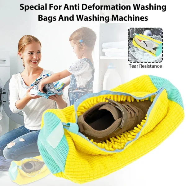 Washing Machine Reusable Sneaker Cleaning Bag