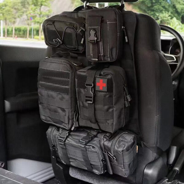 Tactical Car Seat Backrest Organiser