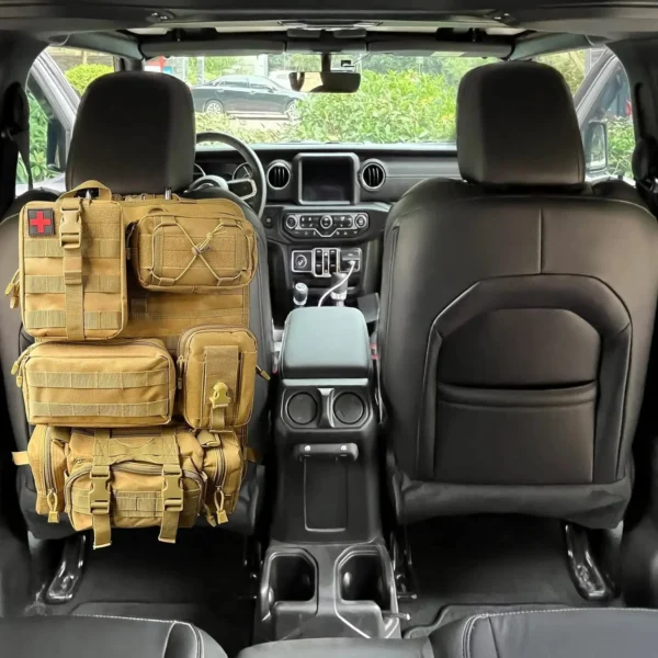 Tactical Car Seat Backrest Organiser - Image 3