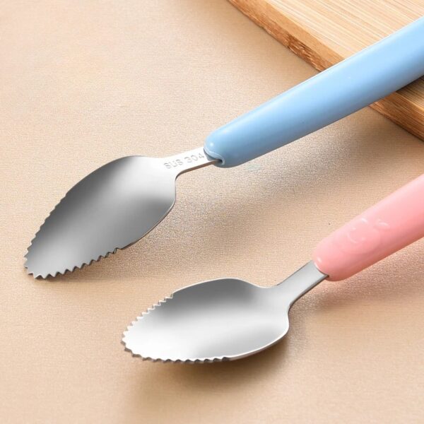 Double Head Baby Silicone Food Spoon - Image 5