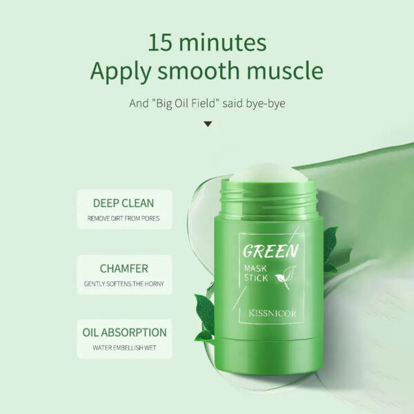 Green Tea Clay Deep Cleanse Mask Stick - Image 4