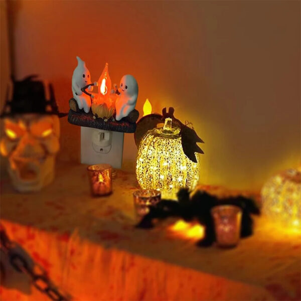 Halloween Ghost Campfire Night Light - Image 2