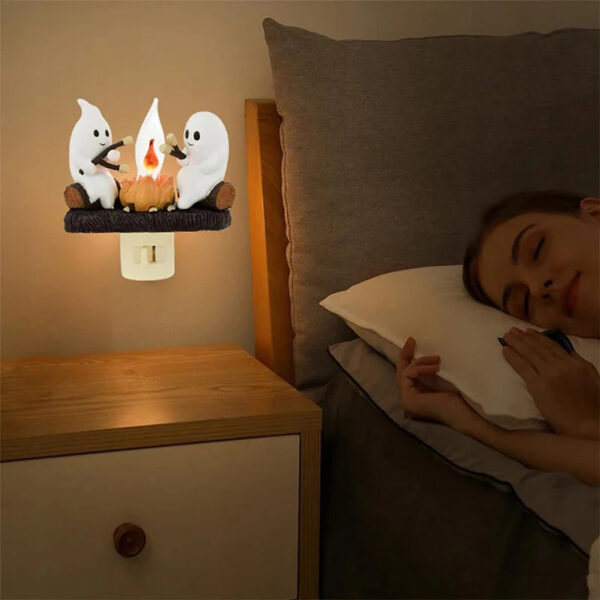 Halloween Ghost Campfire Night Light - Image 5