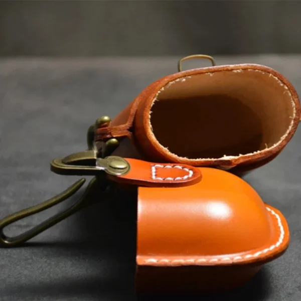 Handmade Leather Glasses Case - Image 5