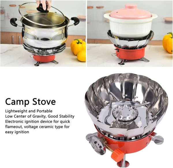 Lotus Mini Camping Gas Stove - Image 6