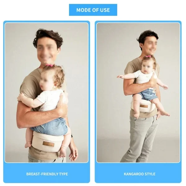 Multifunction Comfortable Hip Seat Baby Carrier - Image 2