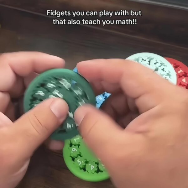 New Math Fidget Spinners-Full Set - Image 2