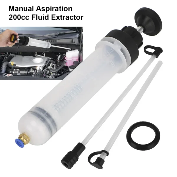 Oil Syringe Manual Extraction Fill Pump