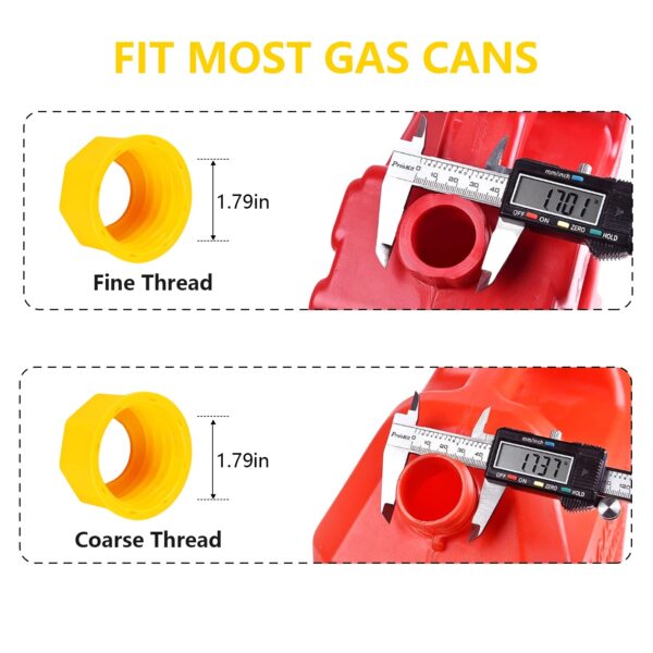 Replacement Gas Can Spout -Set with 8MM Drill - Image 5